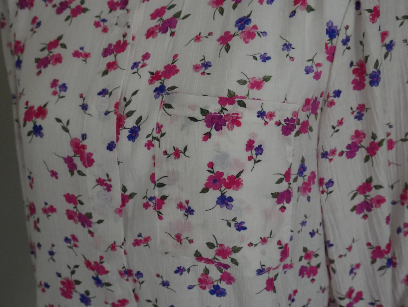 Lichte gebloemde blouse nieuw maat S – photo 4